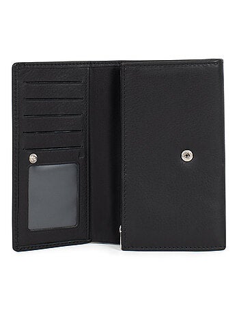 Portefeuille - 1 volet - Stop RFID - Cuir Émy | FAGOLA