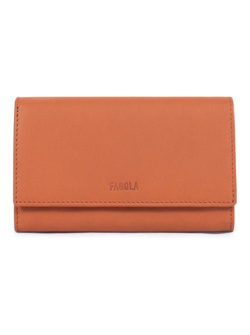 Portefeuille - 1 volet - Stop RFID - Cuir - Kiabi