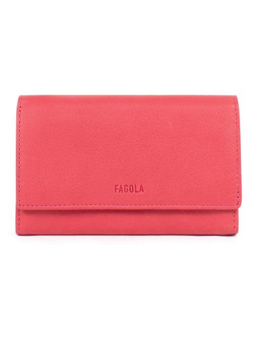 Portefeuille - 1 volet - Stop RFID - Cuir - Kiabi
