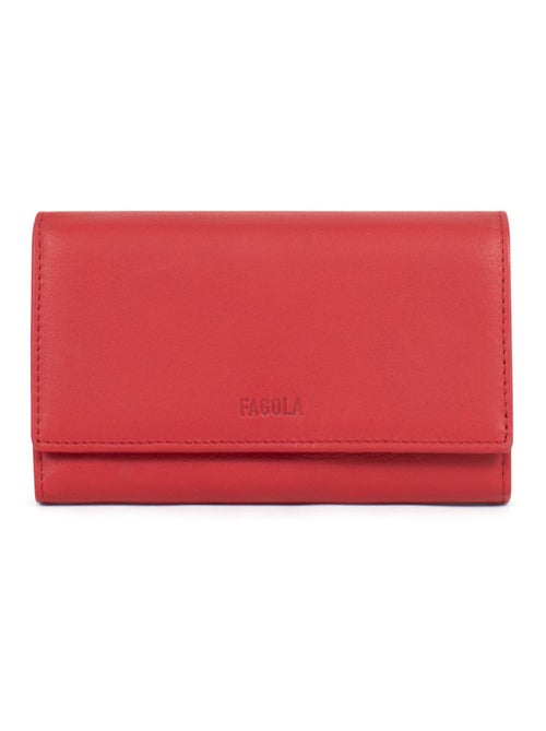 Portefeuille - 1 volet - Stop RFID - Cuir - Kiabi