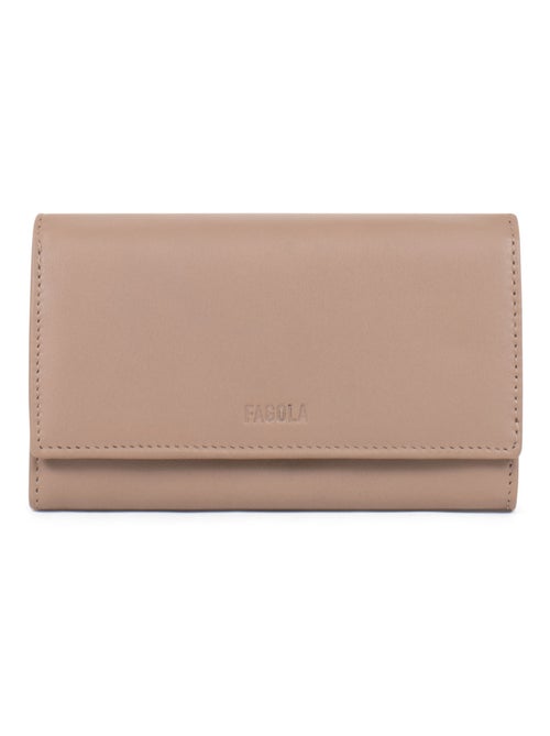 Portefeuille - 1 volet - Stop RFID - Cuir - Kiabi