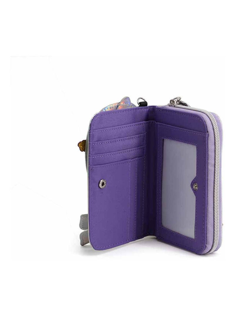 Portefeuille - Oh My Pop! Narval - Argent - Taille Unique Argent - Kiabi