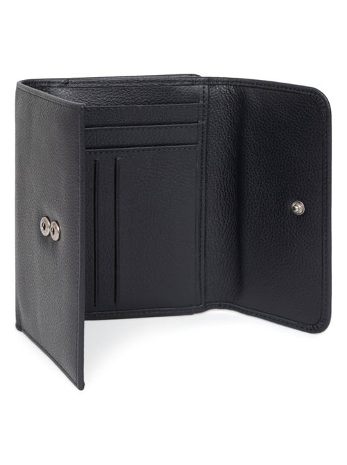 Portefeuille  1 volet  Cuir CONFORT - Kiabi