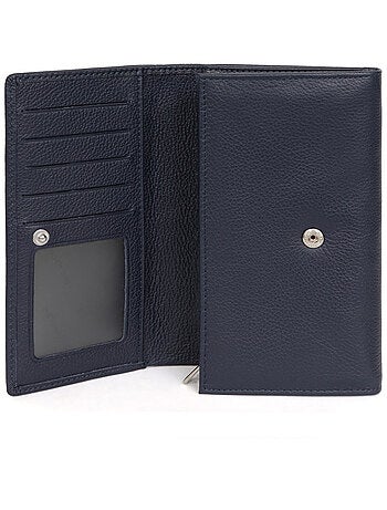Portefeuille 1 volet Cuir CONFORT