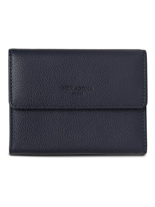 Portefeuille  1 volet  Cuir CONFORT - Kiabi