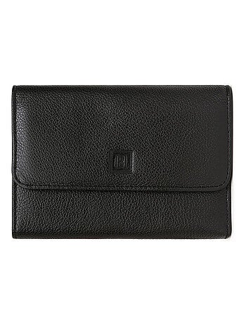 Portefeuille 1 volet cuir confort hexagona