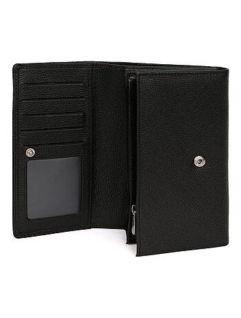Portefeuille 1 volet cuir confort hexagona