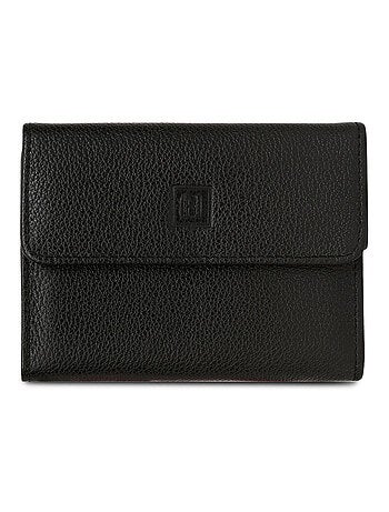 Portefeuille 1 volet cuir confort hexagona