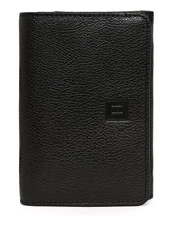 Portefeuille 1 volet cuir confort hexagona