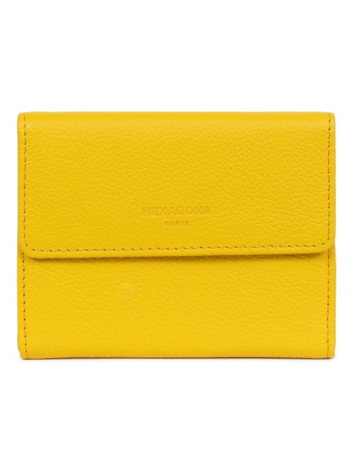 Portefeuille  1 volet  Cuir CONFORT - Kiabi