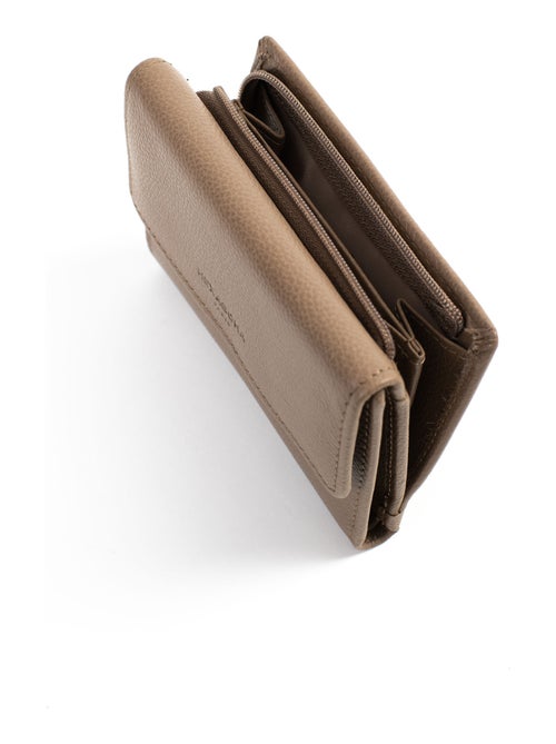Portefeuille  1 volet  Cuir CONFORT - Kiabi