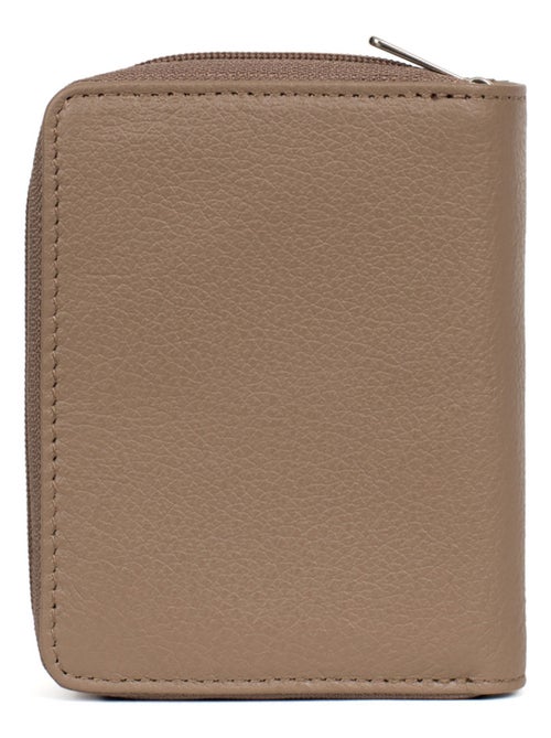 Portefeuille  1 volet  Cuir CONFORT - Kiabi
