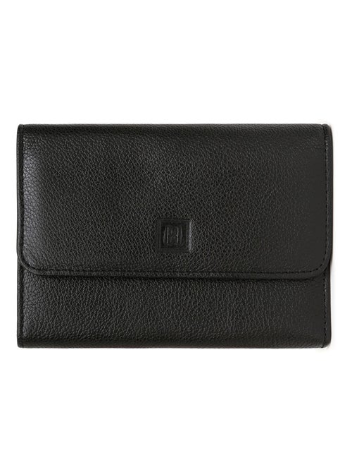 Portefeuille  1 volet  Cuir CONFORT - Kiabi