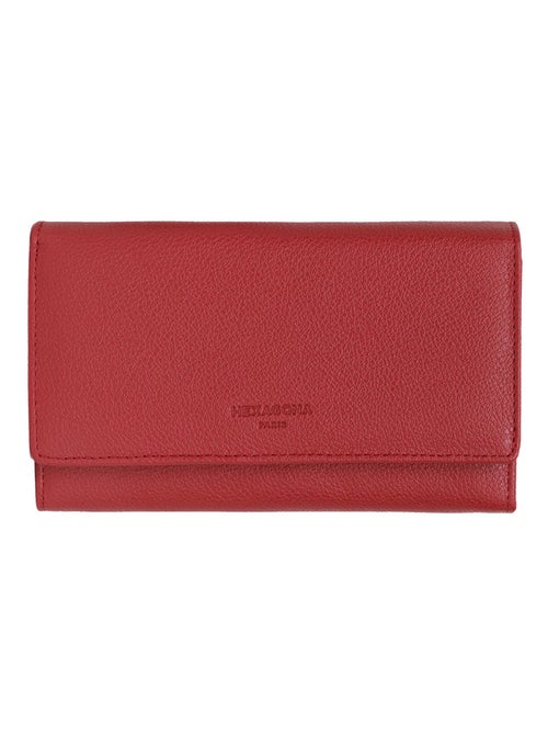 Portefeuille  1 volet  Cuir CONFORT - Kiabi