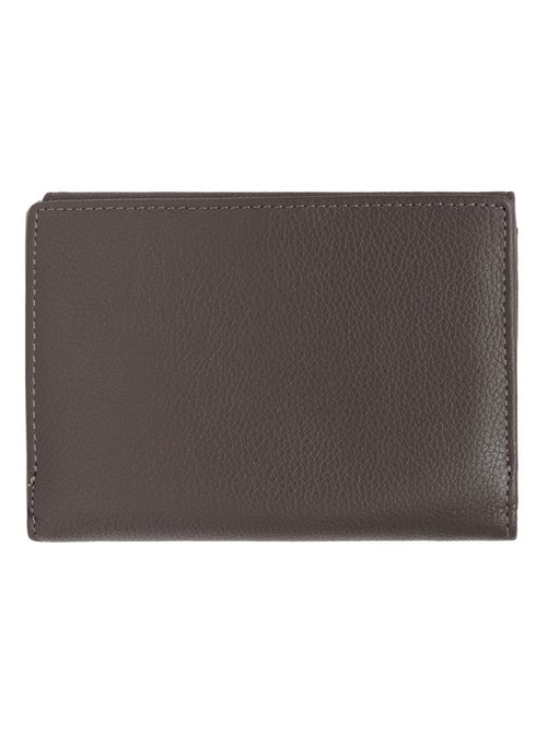 Portefeuille  1 volet  Cuir CONFORT - Kiabi