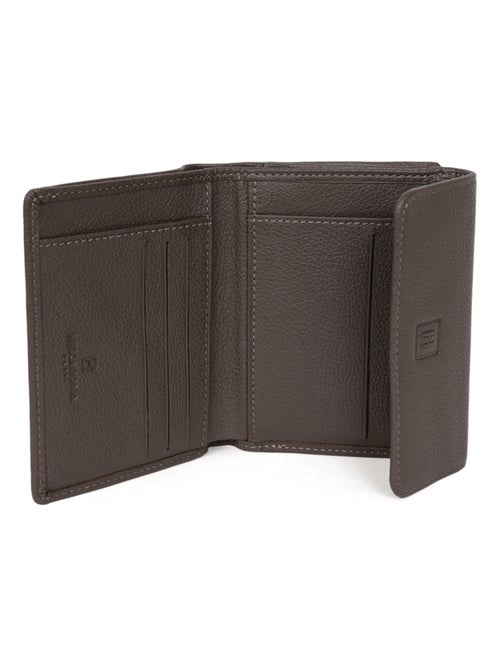 Portefeuille  1 volet  Cuir CONFORT - Kiabi
