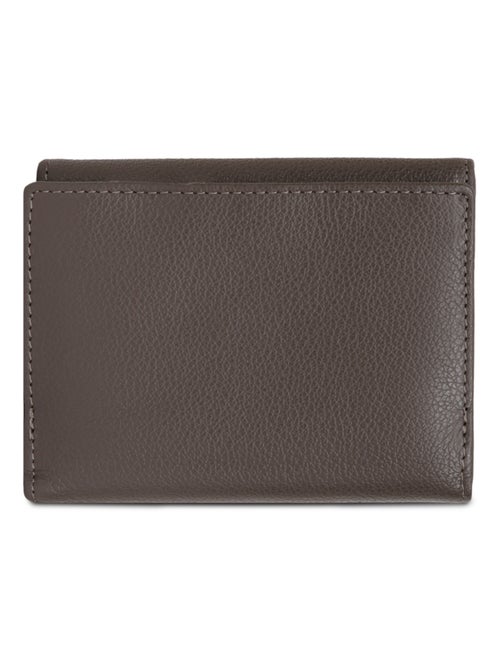 Portefeuille  1 volet  Cuir CONFORT - Kiabi
