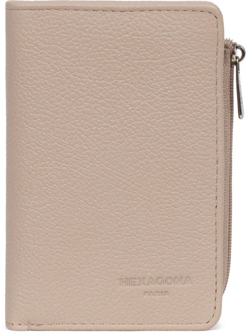 Portefeuille 1 volet Stop RFID Cuir CONFORT - Kiabi Portefeuille 1 volet Stop RFID Cuir CONFORT - Kiabi