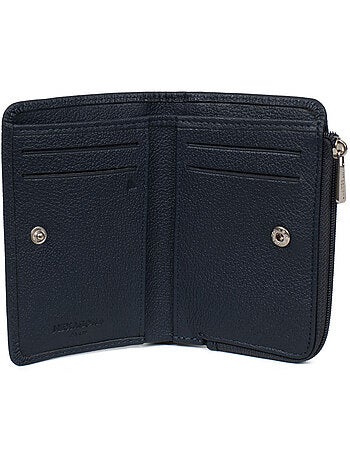 Portefeuille 1 volet Stop RFID Cuir CONFORT