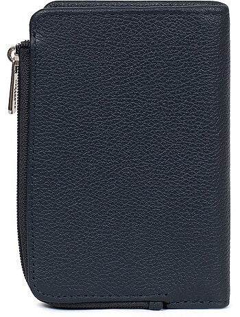 Portefeuille 1 volet Stop RFID Cuir CONFORT