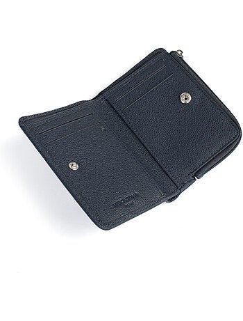 Portefeuille 1 volet Stop RFID Cuir CONFORT
