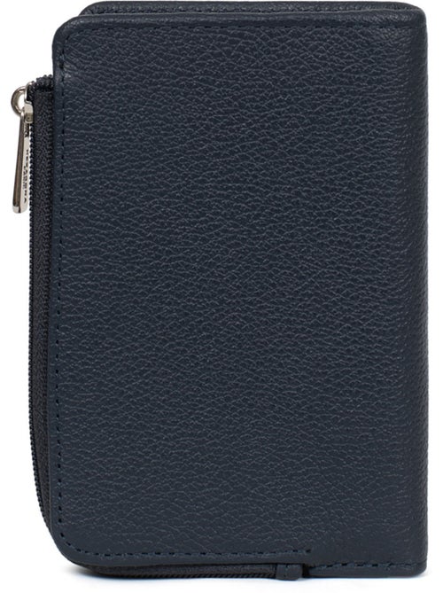 Portefeuille 1 volet Stop RFID Cuir CONFORT - Kiabi Portefeuille 1 volet Stop RFID Cuir CONFORT - Kiabi