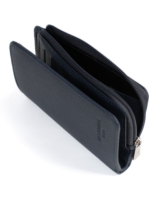 Portefeuille 1 volet Stop RFID Cuir CONFORT - Kiabi Portefeuille 1 volet Stop RFID Cuir CONFORT - Kiabi