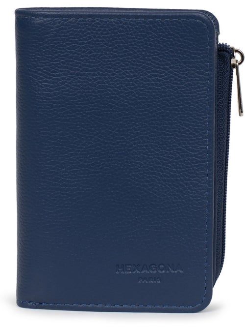 Portefeuille 1 volet Stop RFID Cuir CONFORT - Kiabi Portefeuille 1 volet Stop RFID Cuir CONFORT - Kiabi