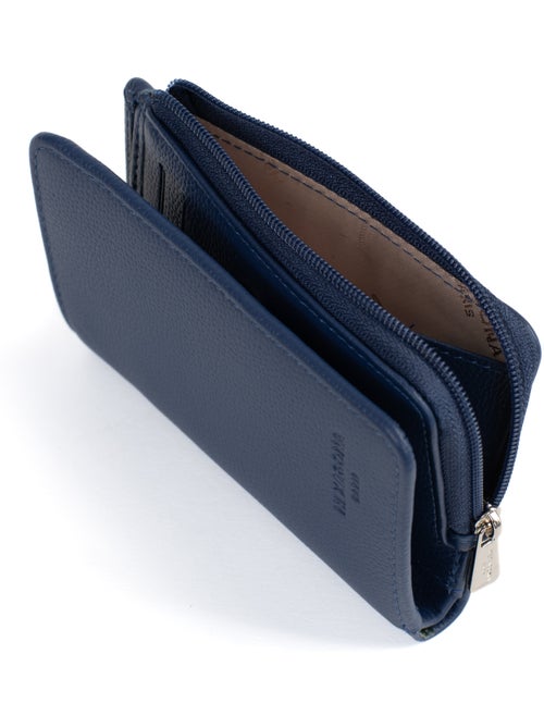 Portefeuille 1 volet Stop RFID Cuir CONFORT - Kiabi Portefeuille 1 volet Stop RFID Cuir CONFORT - Kiabi