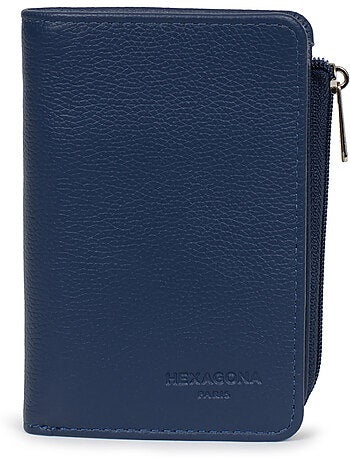 Portefeuille 1 volet stop rfid cuir confort hexagona