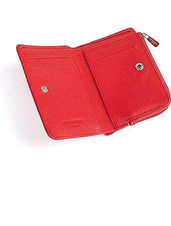 Portefeuille 1 volet stop rfid cuir confort hexagona