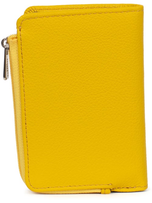 Portefeuille 1 volet Stop RFID Cuir CONFORT - Kiabi Portefeuille 1 volet Stop RFID Cuir CONFORT - Kiabi