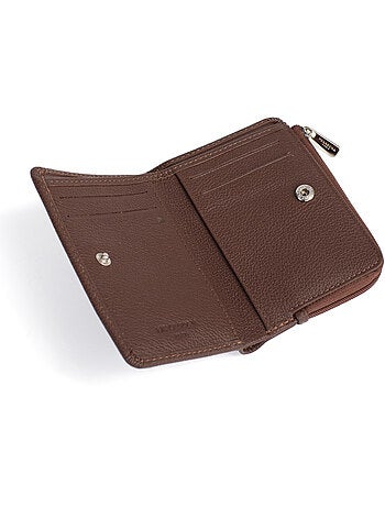Portefeuille 1 volet Stop RFID Cuir CONFORT