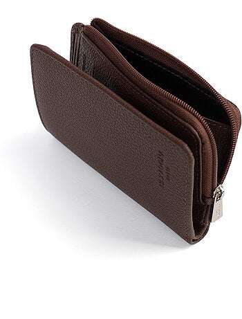 Portefeuille 1 volet Stop RFID Cuir CONFORT