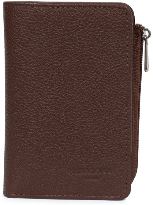 Portefeuille 1 volet Stop RFID Cuir CONFORT - Kiabi Portefeuille 1 volet Stop RFID Cuir CONFORT - Kiabi