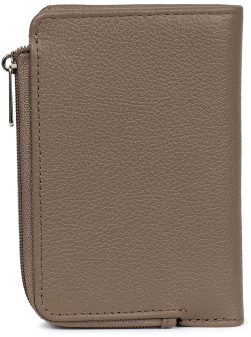 Portefeuille 1 volet Stop RFID Cuir CONFORT - Kiabi Portefeuille 1 volet Stop RFID Cuir CONFORT - Kiabi