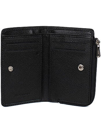 Portefeuille 1 volet Stop RFID Cuir CONFORT