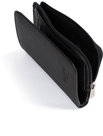Portefeuille 1 volet Stop RFID Cuir CONFORT