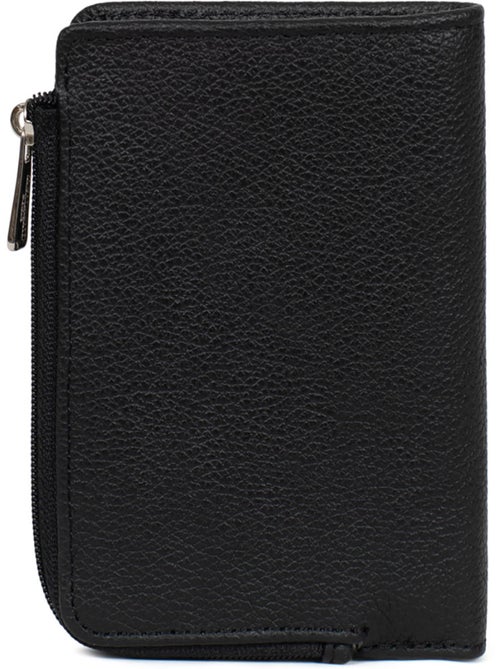 Portefeuille 1 volet Stop RFID Cuir CONFORT - Kiabi Portefeuille 1 volet Stop RFID Cuir CONFORT - Kiabi
