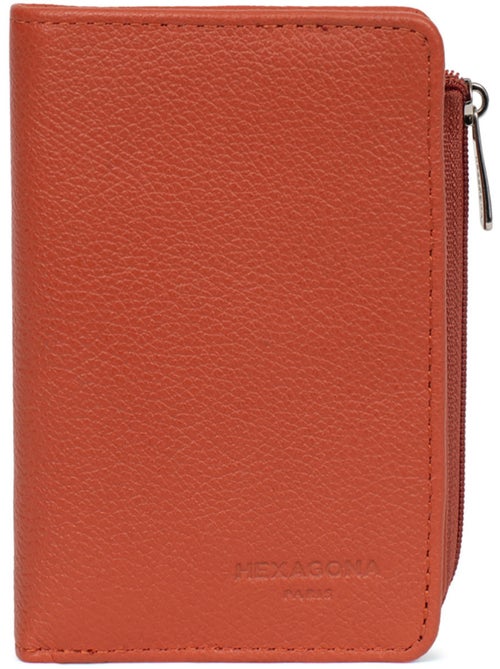 Portefeuille 1 volet Stop RFID Cuir CONFORT - Kiabi Portefeuille 1 volet Stop RFID Cuir CONFORT - Kiabi