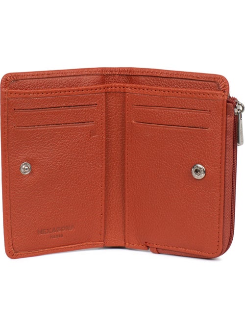 Portefeuille 1 volet Stop RFID Cuir CONFORT - Kiabi Portefeuille 1 volet Stop RFID Cuir CONFORT - Kiabi