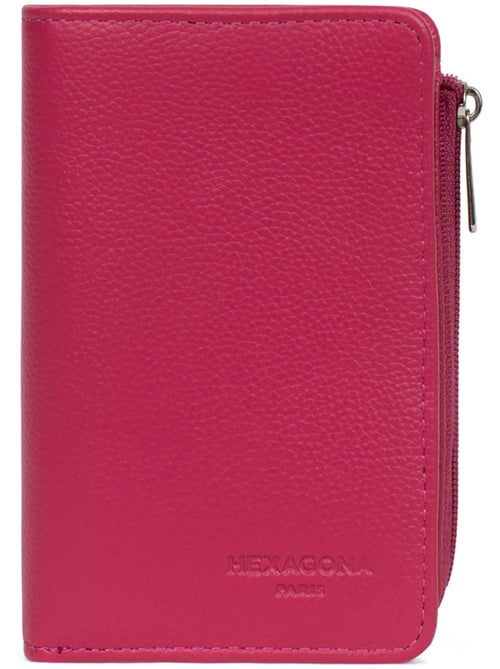 Portefeuille 1 volet Stop RFID Cuir CONFORT - Kiabi Portefeuille 1 volet Stop RFID Cuir CONFORT - Kiabi