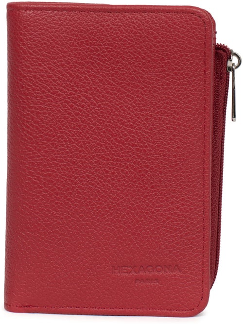 Portefeuille 1 volet Stop RFID Cuir CONFORT - Kiabi Portefeuille 1 volet Stop RFID Cuir CONFORT - Kiabi