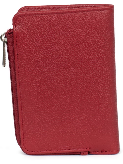 Portefeuille 1 volet Stop RFID Cuir CONFORT - Kiabi Portefeuille 1 volet Stop RFID Cuir CONFORT - Kiabi