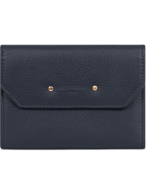 Portefeuille 1 volet Stop RFID Cuir de vachette TAIMA - Kiabi Portefeuille 1 volet Stop RFID Cuir de vachette TAIMA - Kiabi
