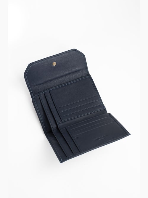 Portefeuille 1 volet Stop RFID Cuir de vachette TAIMA - Kiabi Portefeuille 1 volet Stop RFID Cuir de vachette TAIMA - Kiabi