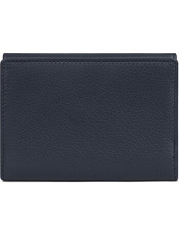 Portefeuille 1 volet stop rfid cuir de vachette taima hexagona