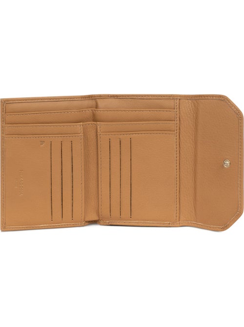 Portefeuille 1 volet Stop RFID Cuir de vachette TAIMA - Kiabi Portefeuille 1 volet Stop RFID Cuir de vachette TAIMA - Kiabi