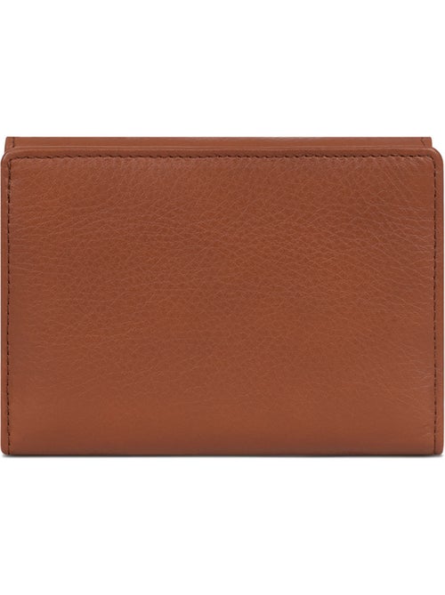 Portefeuille 1 volet Stop RFID Cuir de vachette TAIMA - Kiabi Portefeuille 1 volet Stop RFID Cuir de vachette TAIMA - Kiabi