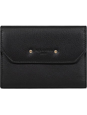 Portefeuille 1 volet Stop RFID Cuir de vachette TAIMA